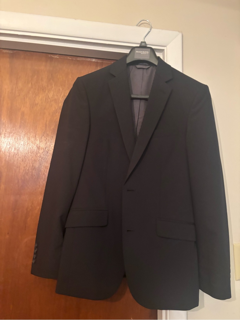 Madison Black Men's Single-Breasted Sport Coat